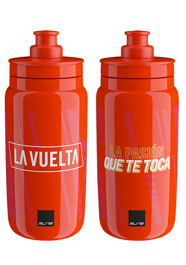 Bidón de Ciclismo Elite Fly La Vuelta 550 ml